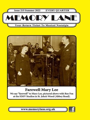cover image of Memory Lane, Issue 215